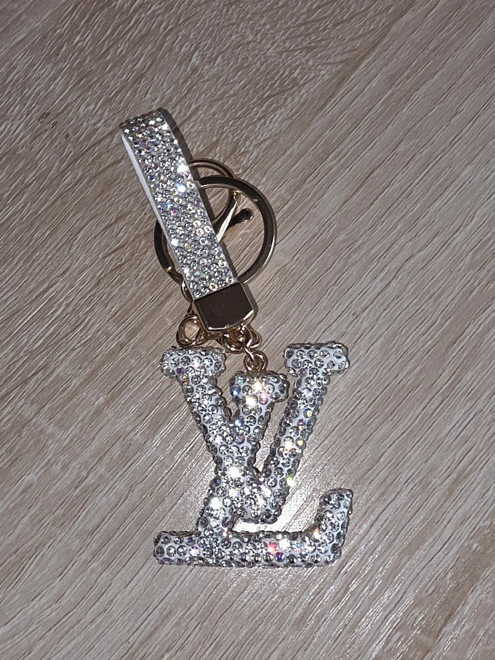 Crystal Keychain Bag Charm For Louis Vuitton Bags